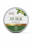 Balsam SOS cu oxid de Zinc pentru piele cu probleme, bio, 60ml, Wooden Spoon                        