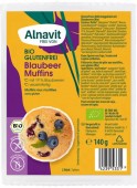 Briose cu afine fara gluten,bio, 140g, 2 buc. Alnavit                                               