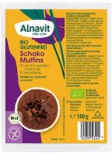 Briose cu ciocolata fara gluten,bio, 140g, 2 buc. Alnavit                                           