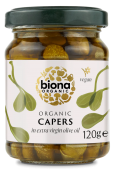 Capere in ulei de masline extravirgin bio 120g Biona                                                
