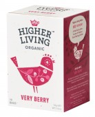 Ceai de fructe VERY BERRY eco, 15 plicuri, Higher Living                                            