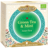Ceai premium Hari Tea - Inner Flow - ceai verde si menta bio 10dz x 2g                              