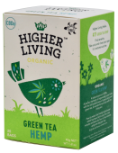 Ceai verde -HEMP- eco, 20 plicuri, Higher Living                                                    