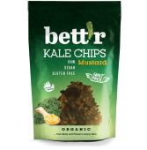 Chips din kale cu mustar raw eco 30g Bettr                                                          