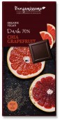 Ciocolata cu chia si grapefruit bio, 70g, Benjamissimo                                              