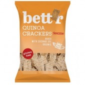 Crackers cu quinoa si susan fara gluten eco 100g Bettr                                              