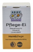 Crema solida pentru maini cu ceara de albine, ulei de masline si lavanda ecologica 50g Aries        
