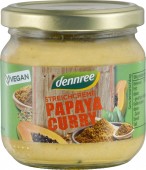 Crema tartinabila cu papaya si curry bio 180g Dennree                                               