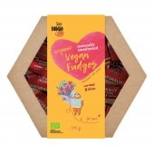 Cutie cadou cu caramele - aroma caramel si curmale bio 195g Super Fudgio                            