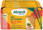 Cutie cu 4 tipuri de paine fara gluten, bio, 500g Alnavit                                           
