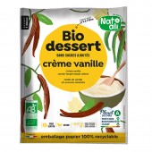 Desert crema cu vanilie, bio, 35g, Nat-ali                                                          