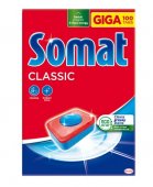 Detergent Tablete Pentru Masinile Automate de Spalat Vase, Somat Classic, 100 Tablete 