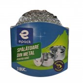 Epack Spalatoare din Metal pentru Vase 3buc/set
