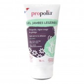 Gel pentru picioare usoare cu propolis, vita de vie rosie si ginkgo ecologic 75ml Propolia