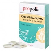 Guma de mestecat cu propolis si scortisoara fara zahar 25 drajeuri 35g Propolia
