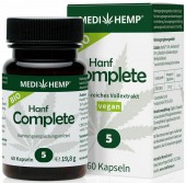 Hemp Complete Capsule cu CBD 5%, 60 capsule Medihemp                                                