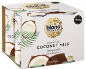 Bautura de cocos bio 4 pack 4 x 400ml, Biona                                                        