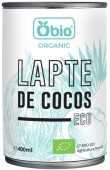 Lapte de cocos bio, 400ml, Obio                                                                     