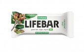 Lifebar baton cu chia si fistic, raw, bio, 40g, Lifefood                                            