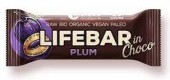 Lifebar baton cu prune in ciocolata raw bio 40g                                                     