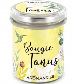 Lumanare parfumata naturala Tonus, vegana, 150g Aromandise                                          