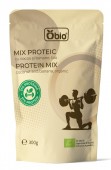 Mix proteic cu cocos si banane bio 300g Obio                                                        