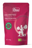 Mix proteic cu zmeura bio 300g Obio                                                                 