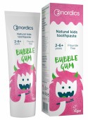 Pasta de dinti naturala pentru copii Bubble Gum 50ml Nordics                                        