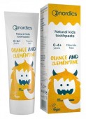 Pasta de dinti naturala pentru copii cu portocale si clementine 50ml Nordics                        