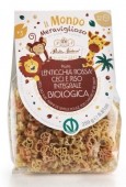 Paste savana cu faina de linte rosie, naut si orez brun bio 250g Pasta Natura                       