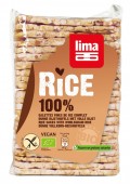 Rondele rectangulare de orez expandat cu sare bio 130g Lima                                         