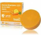 Sampon si gel de dus solid cu vitamina A, C, E ecologic 55g Biolu                                   