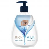 Sapun Lichid Teo Milk Delicate Care 400ml