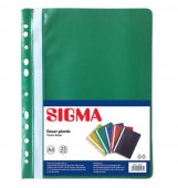 Sigma Dosar A4, Plastic, Verde