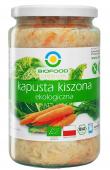 Varza lactofermentata cu morcovi bio 700g Biofood                                                   